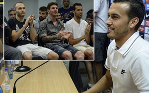 Pedro trở lại Barca để chia tay Messi và đồng đội: 'Vì sao tôi từ chối Man United?'