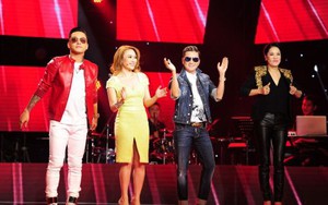 'Giọng hát Việt 2015' bước vào live show 7: Các HLV bớt nói 'sau cánh gà'