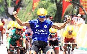 Tay đua Nguyễn Thành Tâm (Gạo Hạt Ngọc Trời An Giang): 'Đạp thử thành đạp thiệt'