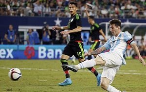 Argentina 2-2 Mexico: Messi giúp Argentina thoát thua ở phút 89