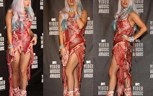 Bộ váy thịt sống của Lady Gaga trở lại 'tủ đựng thịt' trong bảo tàng