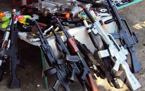 Hà Nội thu giữ hơn 3.000 đồ chơi bạo lực như súng, đao, kiếm...