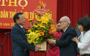 Chúc thọ Giáo sư Vũ Khiêu 100 tuổi