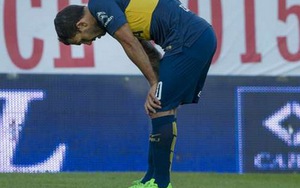 Trận đấu của Carlos Tevez: Lập 'siêu phẩm' rồi đạp gãy chân đối thủ