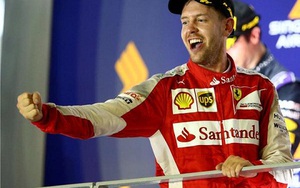 F1 - chặng 13 GP Singapore: Vettel vô địch, Hamilton trắng tay
