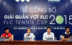 Lễ công bố giải quần vợt FLC 2015 – FLC Tennis Cup 2015: Màn trình diễn lớn nhất trên bể bơi nước mặn