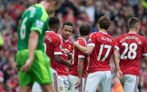 CHẤM ĐIỂM Man United 3-0 Sunderland: Vẫn là Martial và Mata