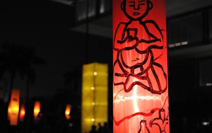 Rước trăng chơi phố cùng hàng trăm đèn lồng cỡ lớn