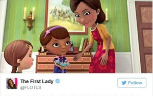 Đệ nhất phu nhân Mỹ lên phim hoạt hình Disney