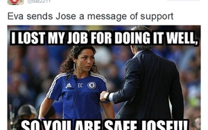 Fan Chelsea lấy Eva Carneiro để chế nhạo Mourinho