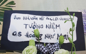 Ấm áp lễ tưởng niệm hai năm ngày mất GS Hoàng Như Mai