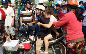 Cứu sống một cô gái nhảy sông Tây Ninh tự tử