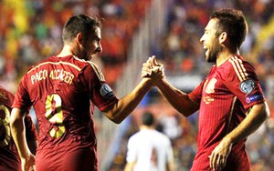 Tây Ban Nha 4-0 Luxembourg: TBN giành vé, Silva và Morata chấn thương nặng