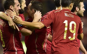 Cục diện vòng loại EURO 2016: Thêm Thụy Sĩ và Tây Ban Nha giành vé