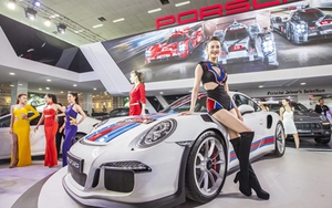 Nóng bỏng với dàn xe thể thao Porsche tại Triển lãm ô tô quốc tế Việt Nam 2015