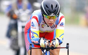 Giải xe đạp đường trường VĐQG 2015: Thùy Dung đánh bại Nguyễn Thị Thật ở nội dung tính giờ cá nhân