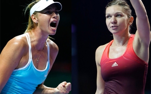Khai mạc WTA Finals 2015: Halep thắng nhẹ, Sharapova nhọc nhằn