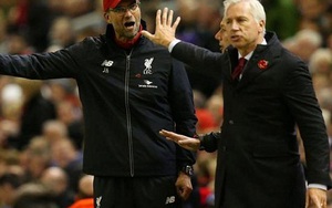 Alan Pardew liên tục gửi thông điệp 'im lặng' tới Juergen Klopp