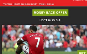 Nhà cái Ladbrokes phạm luật vì đăng hình...Memphis Depay