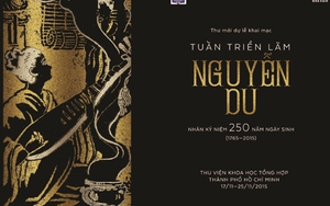 Triển lãm các tác phẩm của Nguyễn Du