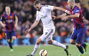 'Kinh điển' Real Madrid - Barcelona: Karim Benzema là 'thú dữ' với Barca