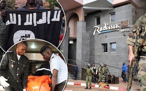 CHÙM ẢNH: Hiện trường đẫm máu vụ khủng bố Mali làm 27 người chết