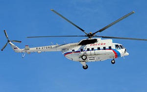 Trực thăng Mi-8 của Nga bất ngờ gặp nạn