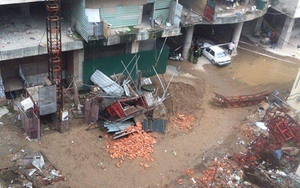 Hà Nội: Sập thang nâng tại công trình xây dựng chung cư, 3 người thương vong