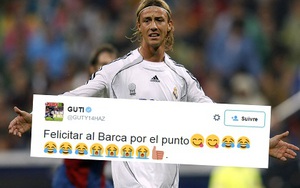 Guti chế nhạo Barca sau trận hòa trước Valencia