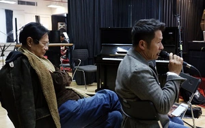 Bằng Kiều về Hà Nội tập live show của 'ông chú' Dương Thụ