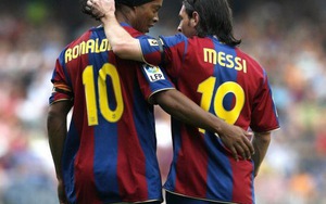 Messi, Ronaldinho và câu chuyện về hai số 10 ‘tri kỷ’