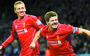 Lucas: 'Chưa có ai dùng tủ đồ của Gerrard'