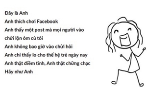 Trào lưu 'Be Like Me' - viết facebook tử tế - gây bão mạng