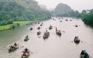 Đi hội chùa Hương, 'xài' wifi miễn phí