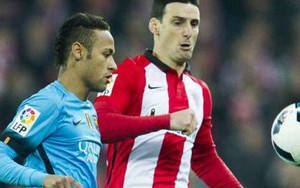 Neymar nói mỉa trọng tài sau trận đấu với Athletic Bilbao