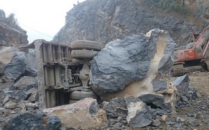 Thanh Hóa: Sạt mỏ đá khiến 4 người chết, 3 người còn mắc kẹt