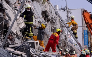 Động đất ở Đài Loan: Vẫn còn 35 người mắc kẹt trong đống đổ nát
