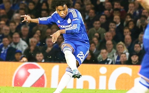 Willian học đá phạt nhờ Beckham và Ronaldinho