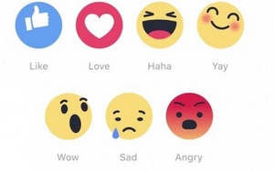 Ông chủ Facebook giải thích về các biểu tượng mới: Love, Laugh, Angry...