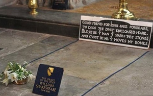 Dùng sóng radar giải mã bí ẩn trong mộ William Shakespeare