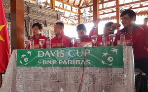 Tuyển quần vợt Việt Nam tự tin trước cuộc đối đầu Indonesia