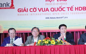 Giải cờ vua quốc tế HDBank 2016 lập kỷ lục tiền thưởng
