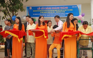 Đà Nẵng khánh thành Nhà nuôi trẻ bại liệt là nạn nhân chất độc da cam