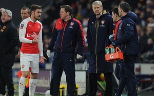 SỐC! Ramsey có thể vắng mặt đến hết mùa