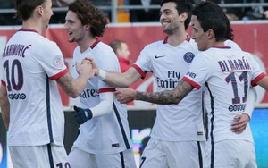 Thắng Troyes 9-0, PSG vô địch sớm nhất trong lịch sử Ligue 1