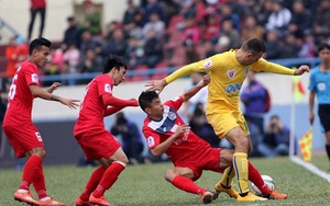 Điểm nhấn vòng 4 V-League: Hà Nội T&T gây thất vọng, SLNA có điểm số đầu tiên
