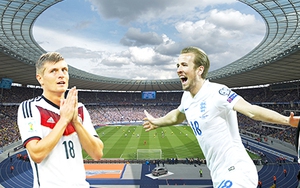 02h45 ngày 27/03, sân Olympic, Đức - Anh: Chớ coi thường 'Sư tử non'