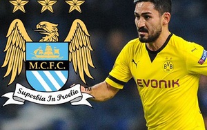 Man City đạt thỏa thuận chiêu mộ Ilkay Guendogan