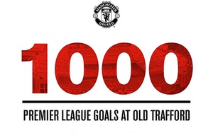 ĐỒ HỌA đẹp lung linh về 1.000 bàn Premier League của Man United tại Old Trafford