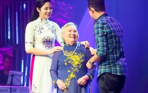 Hoa hậu Ngọc Hân bị bà ngoại 'kể xấu' trên VTV